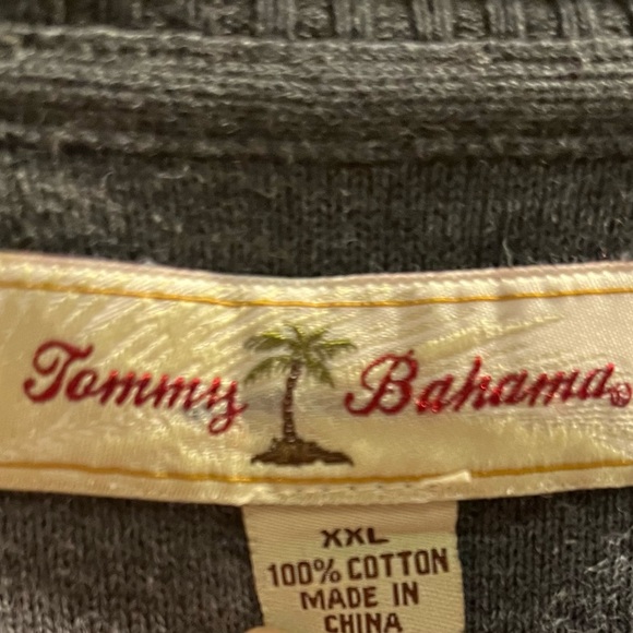 Tommy Bahama Gray Pullover Top Crewneck Size XXL - Picture 3 of 3